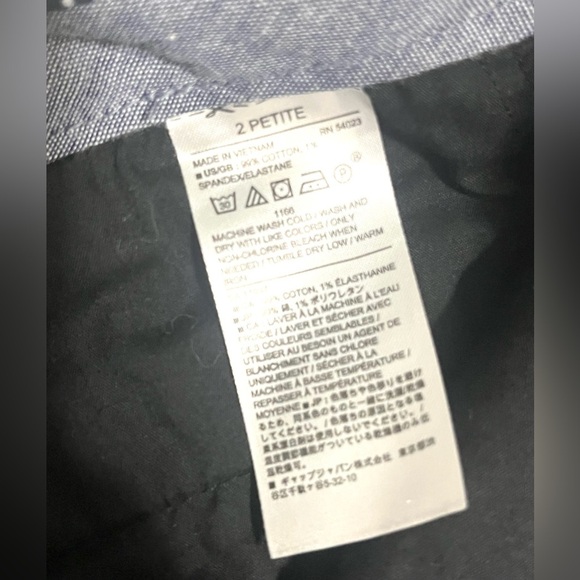 Banana Republic Gray Dress Pants Women’s Size 2 Petite - Picture 7 of 15